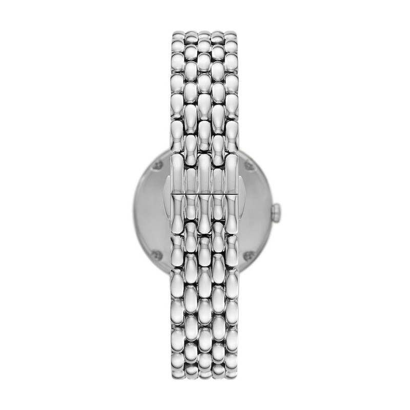 Emporio Armani Ladies' Moonphase Stainless Steel Bracelet Watch