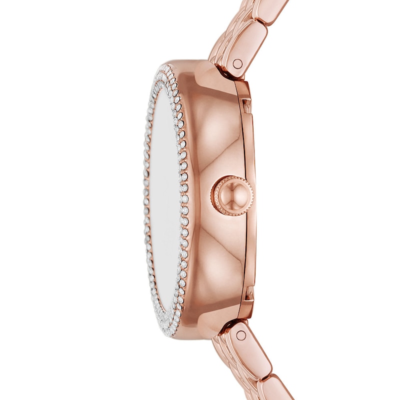 Main Image 2 of Emporio Armani Ladies' Moonphase Rose Gold Tone Bracelet Watch