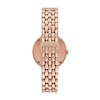 Thumbnail Image 3 of Emporio Armani Ladies' Moonphase Rose Gold Tone Bracelet Watch