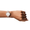 Thumbnail Image 5 of Emporio Armani Ladies' Moonphase Rose Gold Tone Bracelet Watch