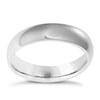 Thumbnail Image 0 of 18ct White Gold 5mm Extra Heavyweight Court Ring
