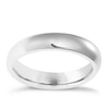Thumbnail Image 0 of 9ct White Gold 4mm Super Heavyweight Court Ring