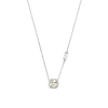 Thumbnail Image 1 of Michael Kors Brilliance Silver Yellow CZ Cushion Pendant