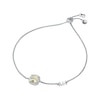 Thumbnail Image 1 of Michael Kors Brilliance Sterling Silver 7&quot; Yellow CZ Cushion Bracelet