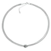 Thumbnail Image 0 of Sterling Silver 18 Inch Multi Strand Knot Necklace