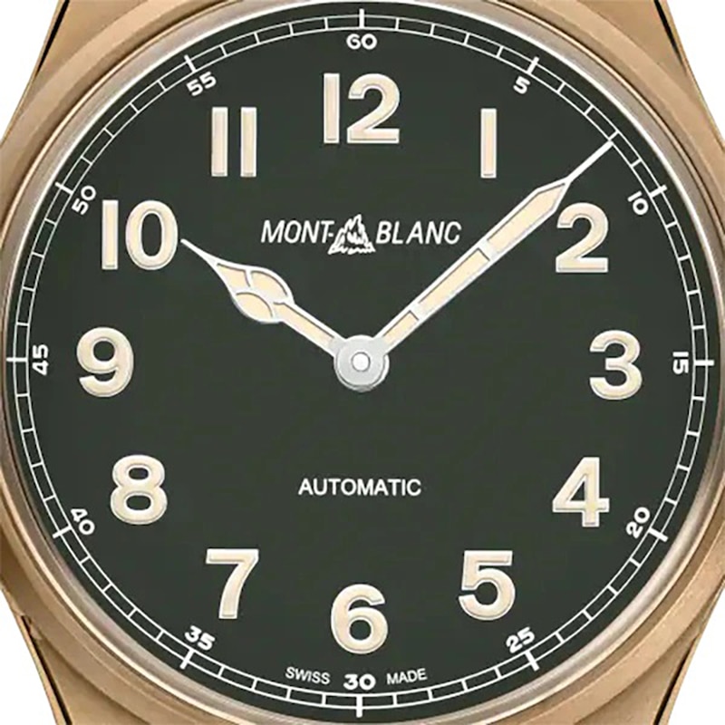 Montblanc 1858 Men's Limited Edition Green Strap Watch