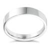 Thumbnail Image 1 of 9ct White Gold Extra Heavy Flat Court 7mm Ring