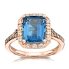 Thumbnail Image 2 of Le Vian 14ct Rose Gold 0.37ct Diamond & Topaz Ring
