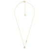 Thumbnail Image 2 of Michael Kors 14ct Gold-Plated Silver Cubic Zirconia Pendant