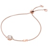 Thumbnail Image 1 of Michael Kors 14ct Rose Gold Plated Silver 7&quot; Slider Bracelet