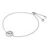 Thumbnail Image 1 of Michael Kors Sterling Silver 7&quot; Logo Slider Bracelet