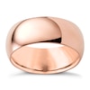 Thumbnail Image 1 of 9ct Rose Gold 8mm Super Heavyweight Court Ring