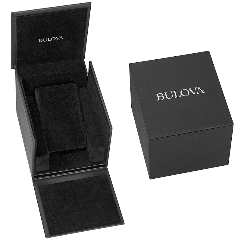 Main Image 4 of Bulova Sutton Men's Brown Leather Strap Watch