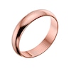 Thumbnail Image 0 of 9ct Rose Gold 4mm Extra Heavyweight D Shape Ring