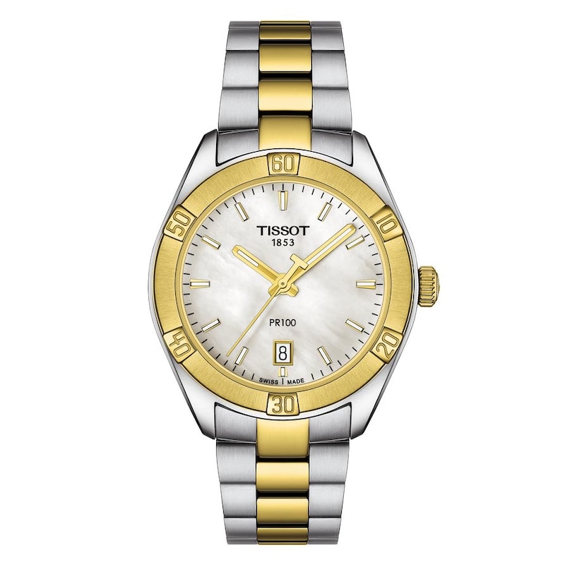 Main Image 1 of Tissot PR 100 Sport Chic Ladies' Two Tone Bracelet Watch