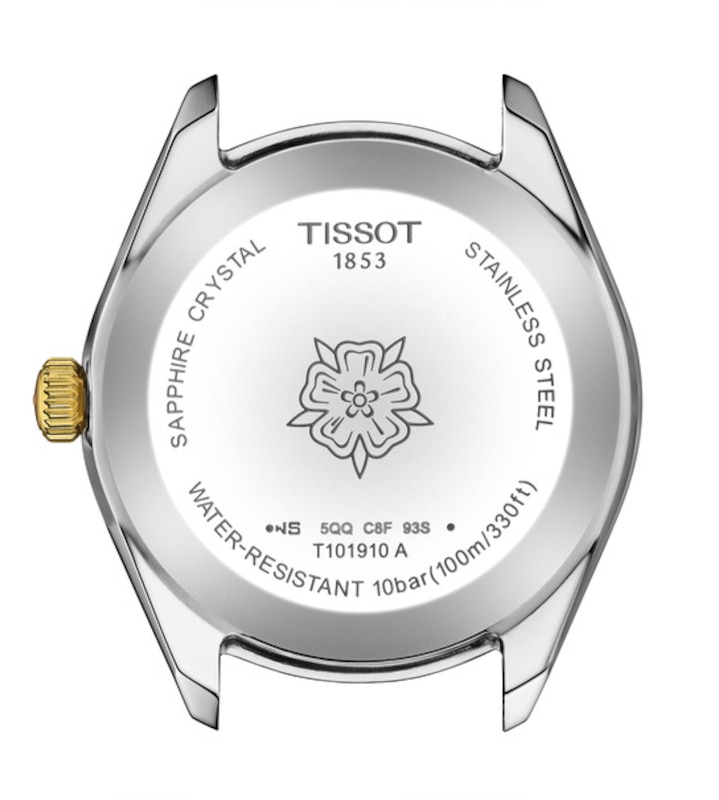 Main Image 2 of Tissot PR 100 Sport Chic Ladies' Two Tone Bracelet Watch