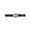 Thumbnail Image 1 of Gucci Interlocking Sterling Silver & Black Enamel Q Ring