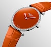 Thumbnail Image 3 of Longines La Grande Classique Ladies' Orange Leather Watch