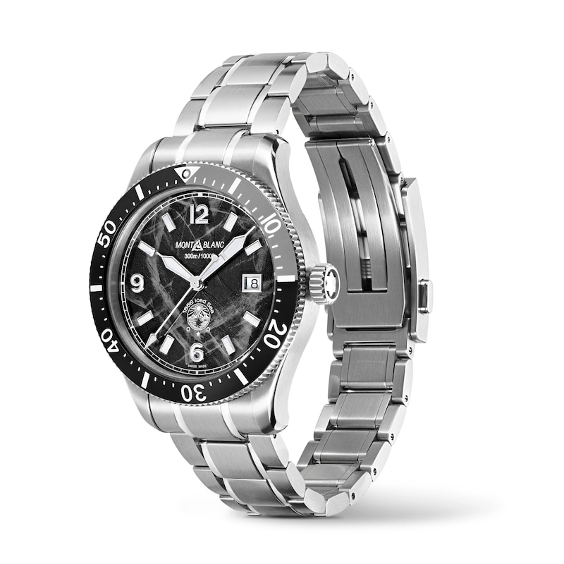Montblanc 1858 Iced Sea Stainless Steel Watch