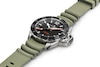 Thumbnail Image 1 of Hamilton Khaki Navy Frogman Men's Green Rubber Strap Watch