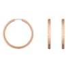 Thumbnail Image 0 of BOSS Insignia Rose Gold Plated Hoop Earrings
