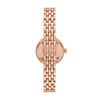 Thumbnail Image 2 of Emporio Armani Ladies' Twisted Bezel Rose Gold Tone Stainless Steel Watch