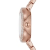 Thumbnail Image 3 of Emporio Armani Ladies' Twisted Bezel Rose Gold Tone Stainless Steel Watch