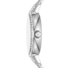 Thumbnail Image 2 of Emporio Armani Ladies' Crystal Bezel Stainless Steel Bracelet Watch