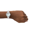 Thumbnail Image 3 of Emporio Armani Ladies' Crystal Bezel Stainless Steel Bracelet Watch