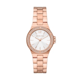 Michael Kors Lennox Mini Ladies' Rose Gold Tone Watch