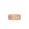 Thumbnail Image 0 of Michael Kors 18ct Rose Gold Plated CZ Ring (Size J)