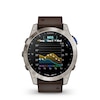 Thumbnail Image 0 of Garmin D2 Mach 1 Brown Leather Strap Smartwatch