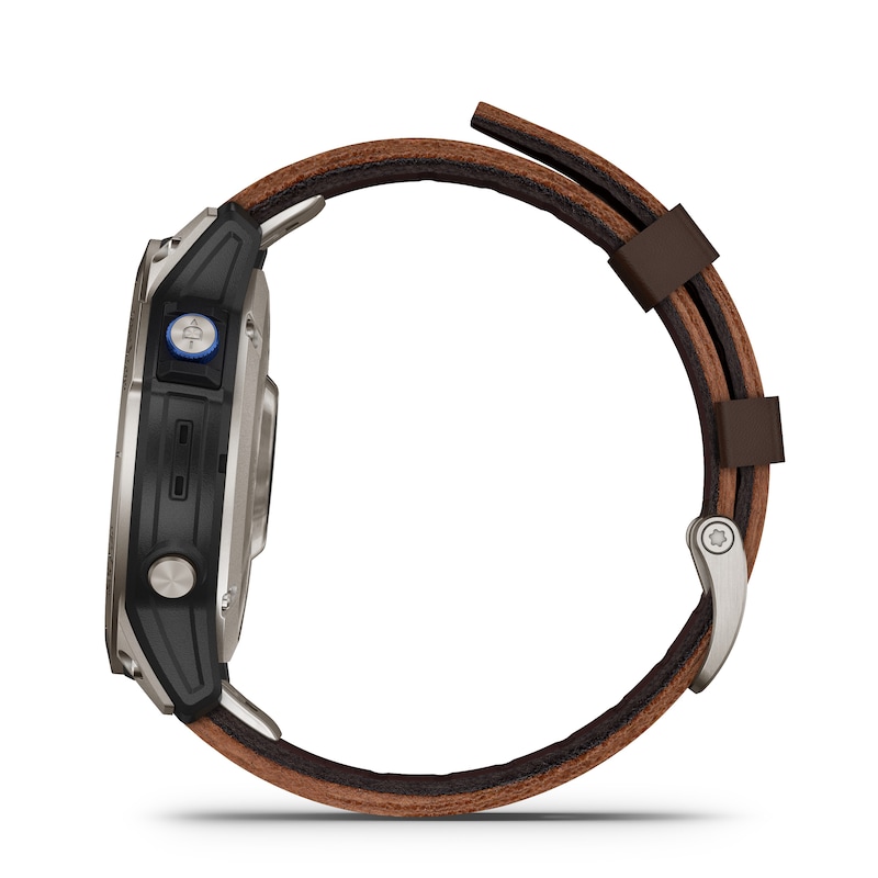 Garmin D2 Mach 1 Brown Leather Strap Smartwatch