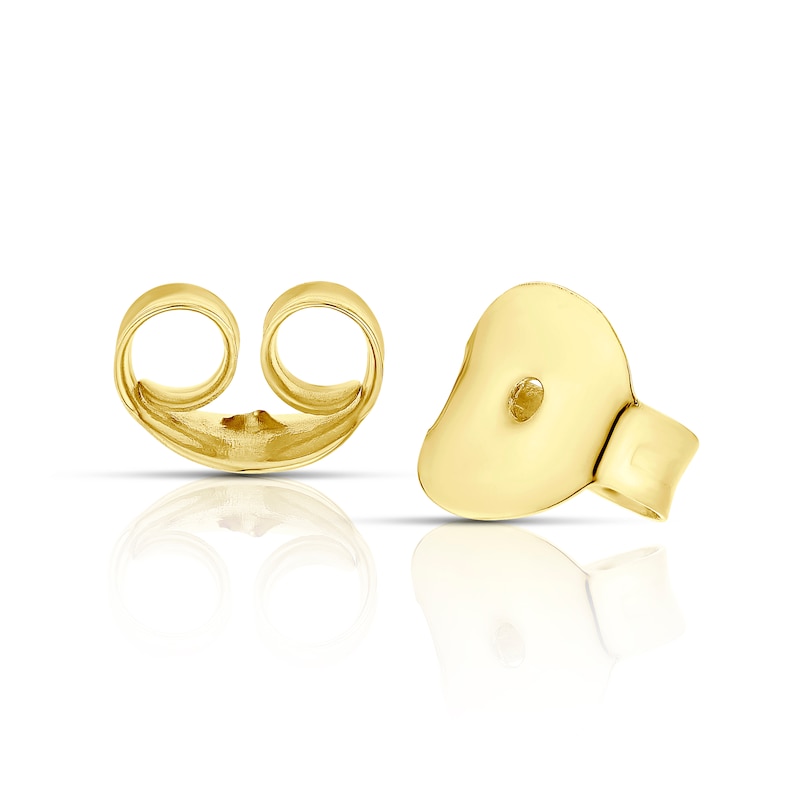 Main Image 2 of 9ct Yellow Gold 6mm Ball Stud Earrings