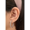Thumbnail Image 2 of CARAT* LONDON Cassia Sterling Silver Small Hoop Earrings