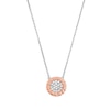 Thumbnail Image 1 of Michael Kors 14ct Rose Gold Plated Cubic Zirconia Necklace