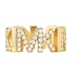 Thumbnail Image 0 of Michael Kors Metallic Muse 14ct Gold Plated Ring Size S
