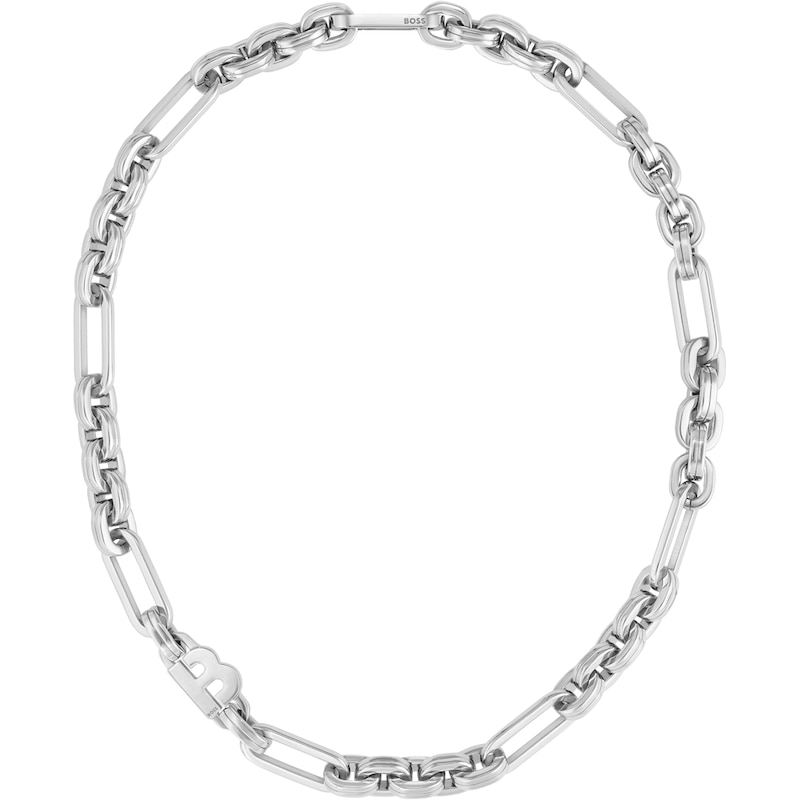 BOSS Hailey Ladies' Stainless Steel Chain Necklace