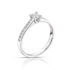 Thumbnail Image 1 of 9ct White Gold 0.50ct Total Princess Cut Solitaire Ring