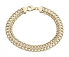 Thumbnail Image 0 of 9ct Yellow Gold 7.5 Inch Figure of 8 Chain Bracelet