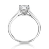 Thumbnail Image 2 of Platinum 1ct Diamond Four Claw Solitaire Ring