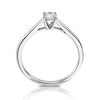 Thumbnail Image 3 of Platinum 0.25ct Diamond Four Claw Solitaire Ring