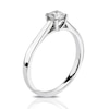 Thumbnail Image 1 of Platinum 0.33ct Diamond Four Claw Solitaire Ring