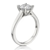 Thumbnail Image 1 of Platinum 1.25ct Diamond Four Claw Solitaire Ring