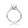 Thumbnail Image 2 of Platinum 1.25ct Diamond Four Claw Solitaire Ring