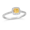 Thumbnail Image 1 of Le Vian 14ct Two Tone Gold 0.37ct Sunny Diamond Ring