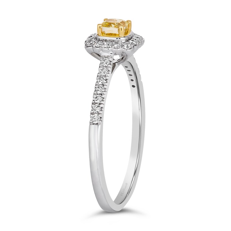 Main Image 2 of Le Vian 14ct Two Tone Gold 0.37ct Sunny Diamond Ring