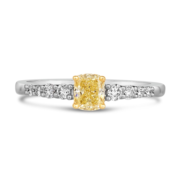 Main Image 2 of Le Vian 14ct Two Tone Gold 0.58ct Total Diamond Ring