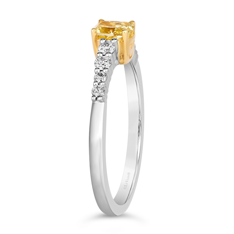 Main Image 4 of Le Vian 14ct Two Tone Gold 0.58ct Total Diamond Ring