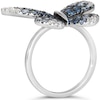 Thumbnail Image 2 of Le Vian Ombré 14ct White Gold Sapphire Butterfly Ring
